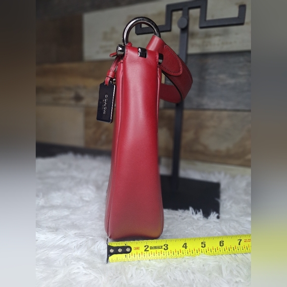 Coach Leather Shoulder Bag - Picture 8 of 9